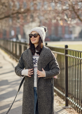 ۲ آیتم ضروری برای استایل شیک زمستانی؛ جادوی بادی و پیراهن بافت