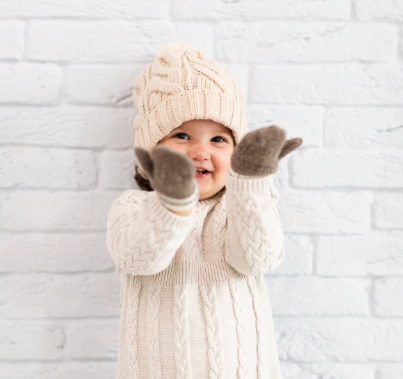 بلوز و پلیور گرم بچگانه